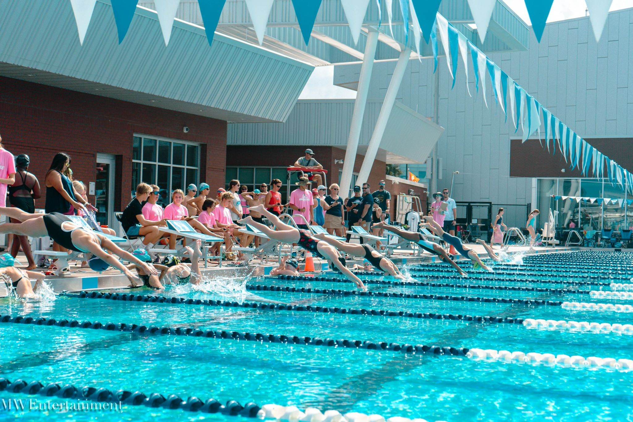 Swimming stroke technique analysis session